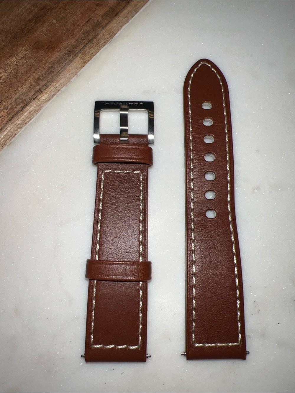 Hamilton Khaki Field Automatic with black leather strap 20 mm - Picture 6 of 9